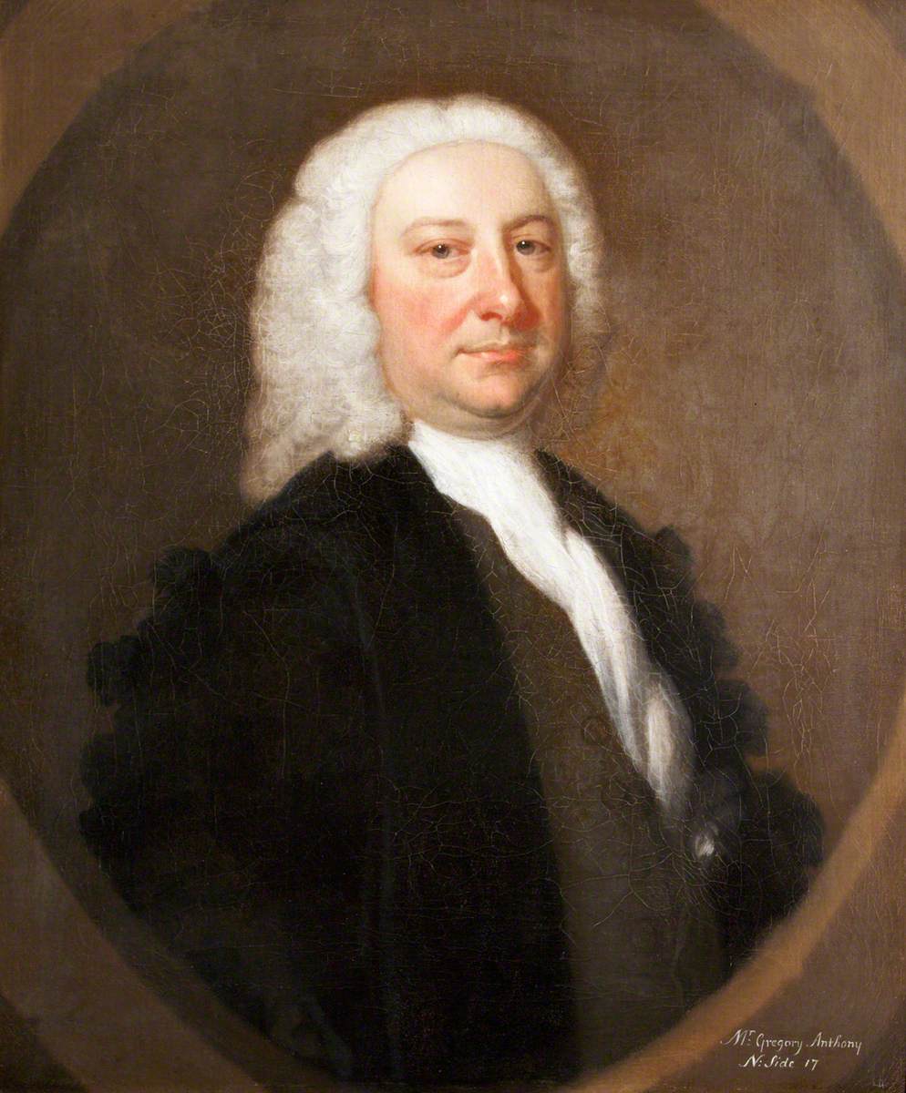Gregory Anthony, Town Clerk of Barnstaple (1733–1747)