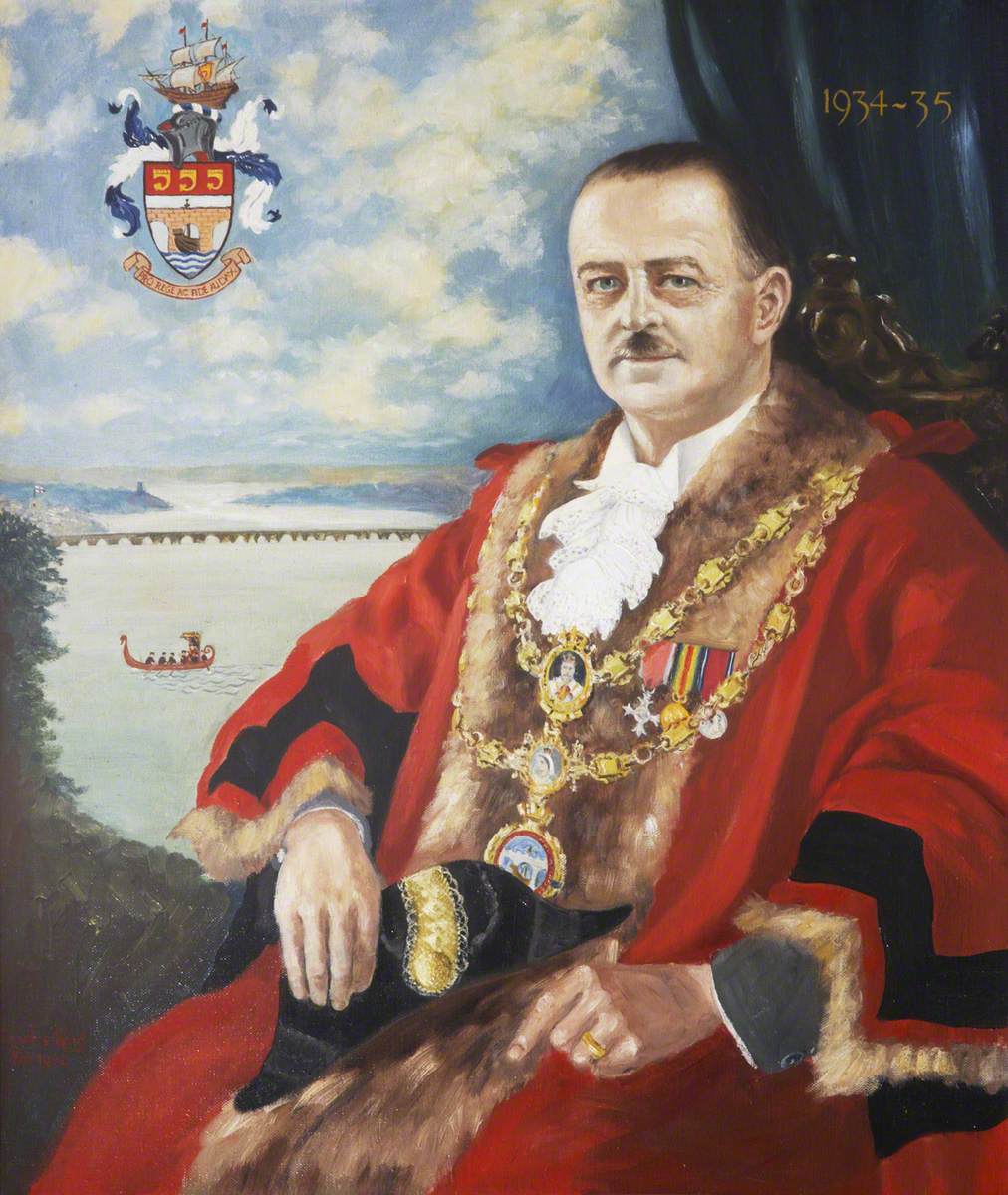 William Ewart Ellis (1884–1958), Mayor of Bideford (1934–1935)