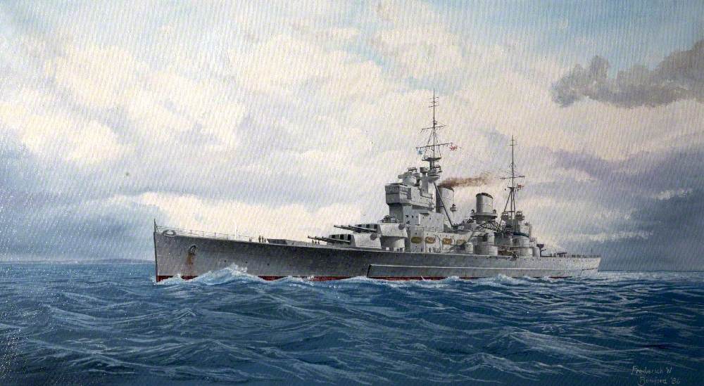 HMS 'Thunderer' Lion Class, 1939