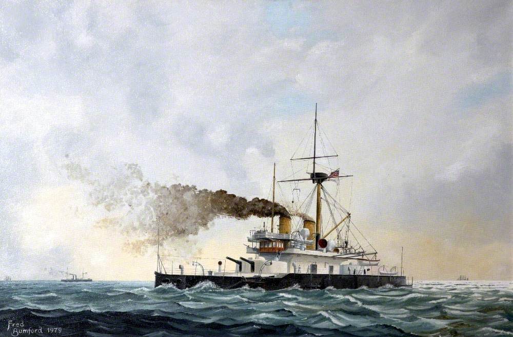 HMS 'Thunderer' Devastation Class, 1877