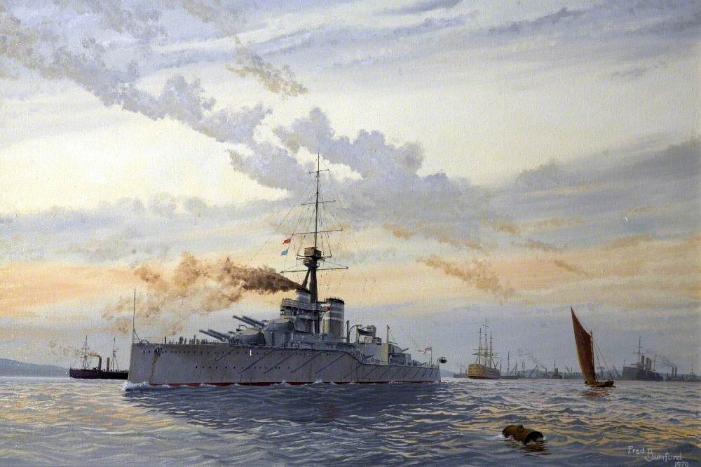 HMS 'Thunderer' Orion Class, 1912