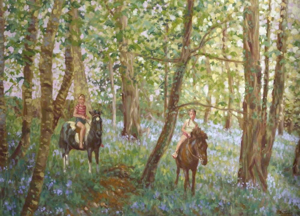 Riders in a Wood
