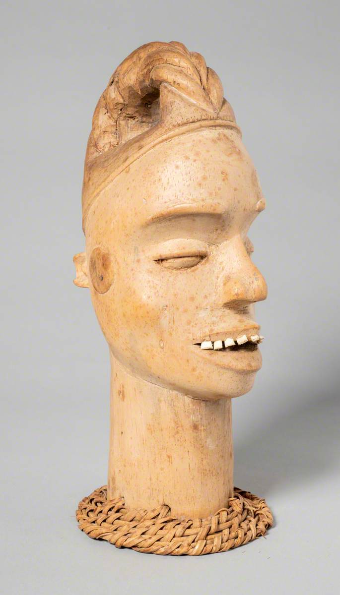 Efik Carved Head