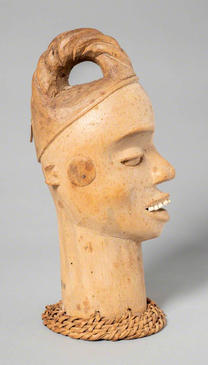 Efik Carved Head