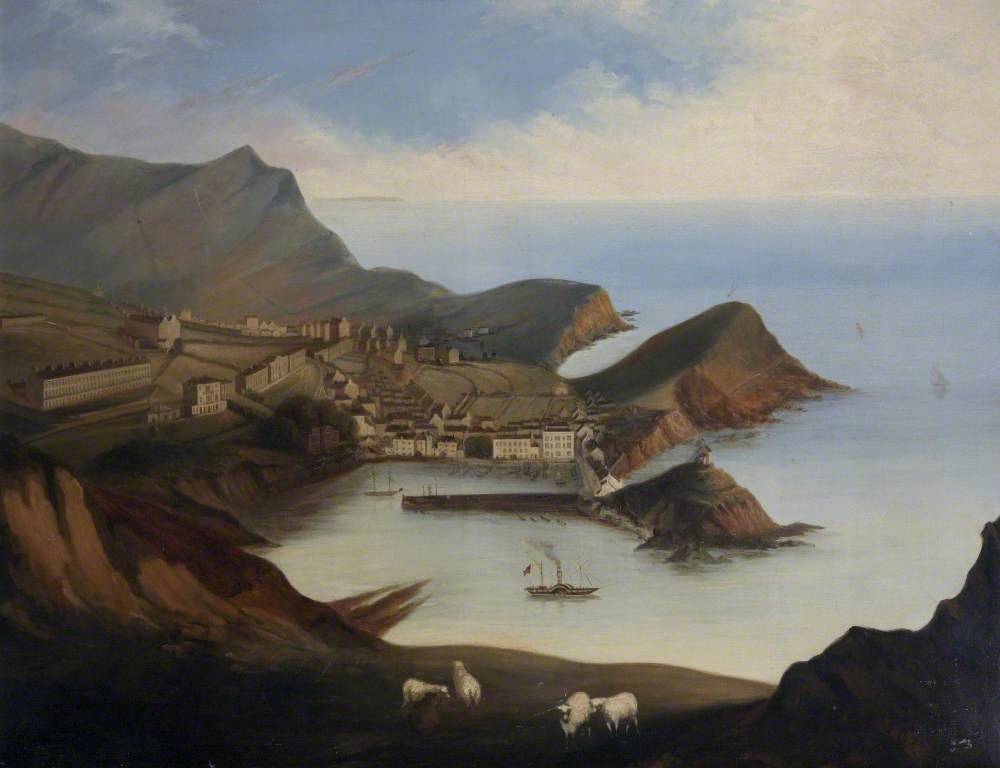 Ilfracombe, Devon, Viewed from Above
