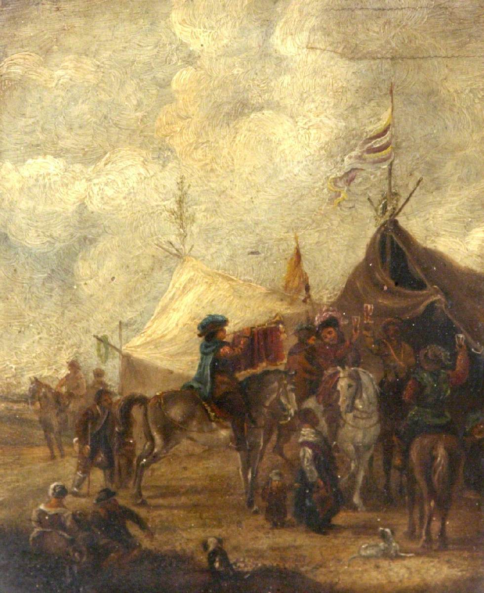 A Cavalry Camp