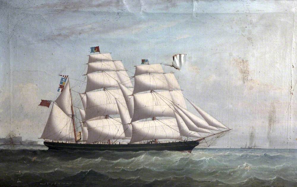 The Barque 'Edmund Preston'