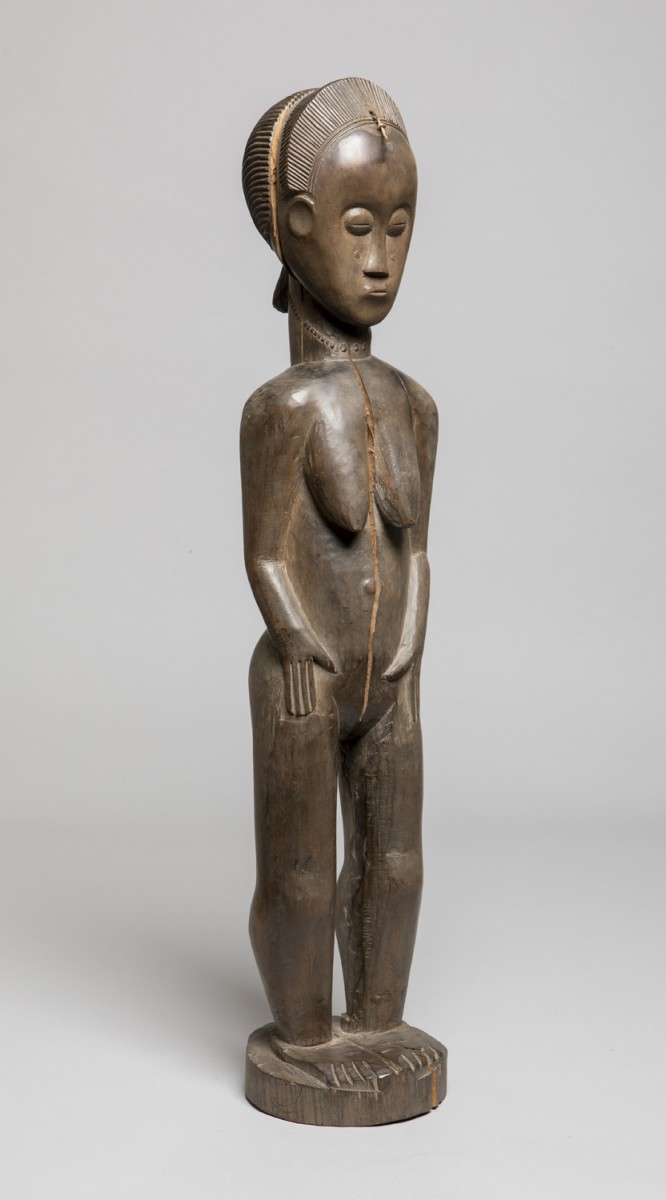 African Nude Female Figure