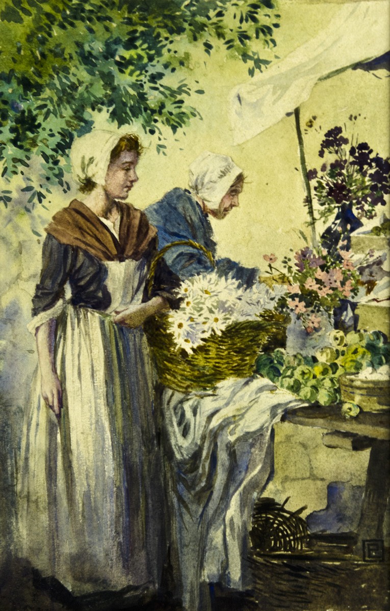 Breton Flower Stall