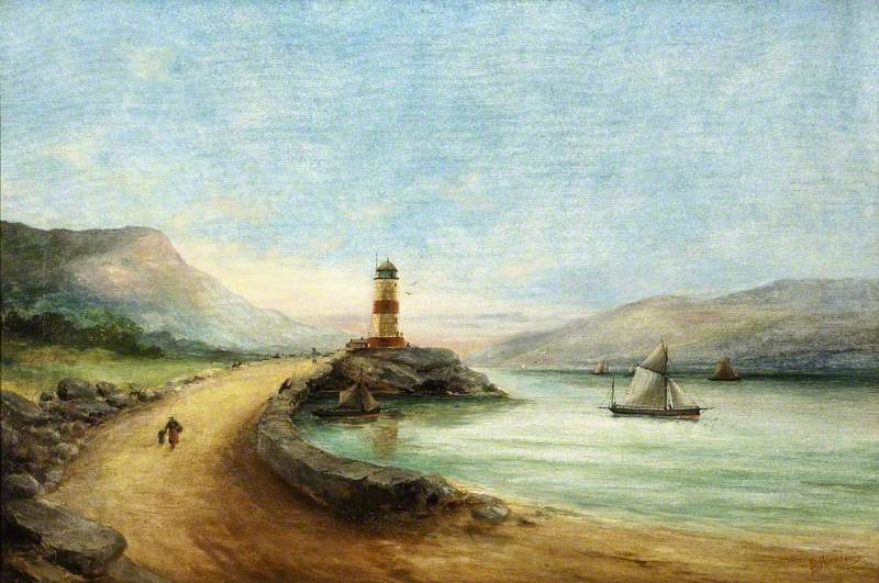 Seascape with Lighthouse