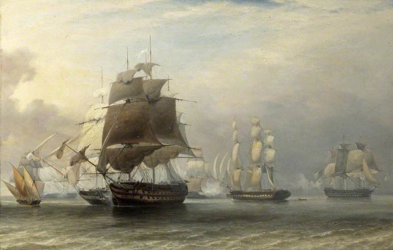 Admiral Charles Napier's action off Cape St Vincent, 5th July 1833