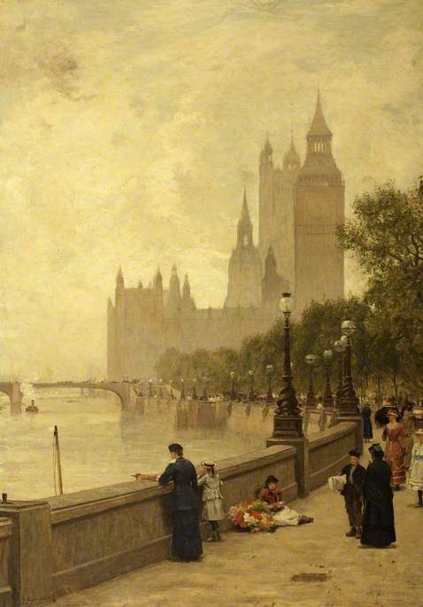 The Thames Embankment, London