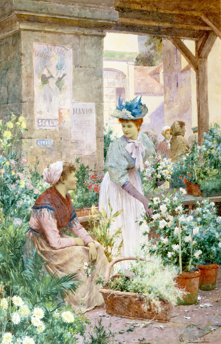 The Flower Market, Boulogne