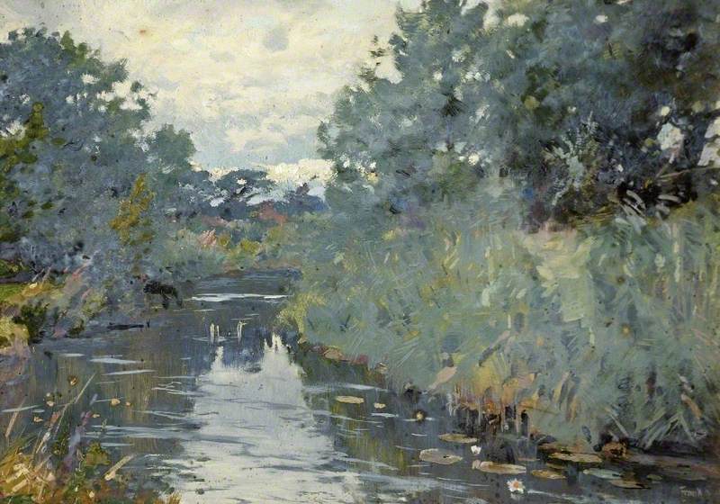 River Scene, Christchurch, Dorset