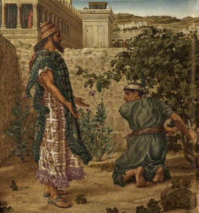 Naboth Refuses Ahab His Vineyard