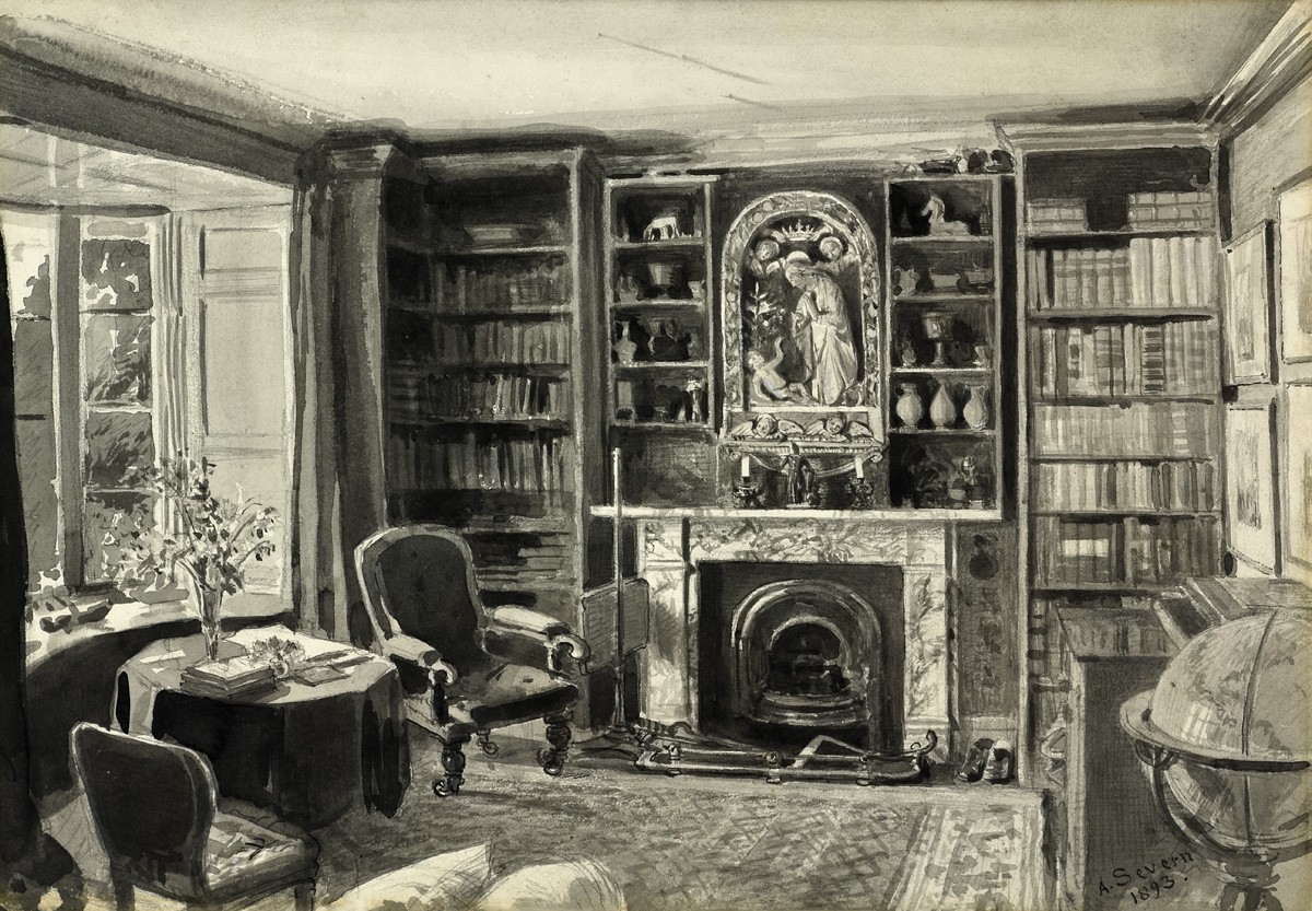 Interior of Ruskin's Study