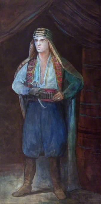 Rudolph Nureyev (1938–1993), as Rudolph Valentino (1895–1926) in 'The Sheik'
