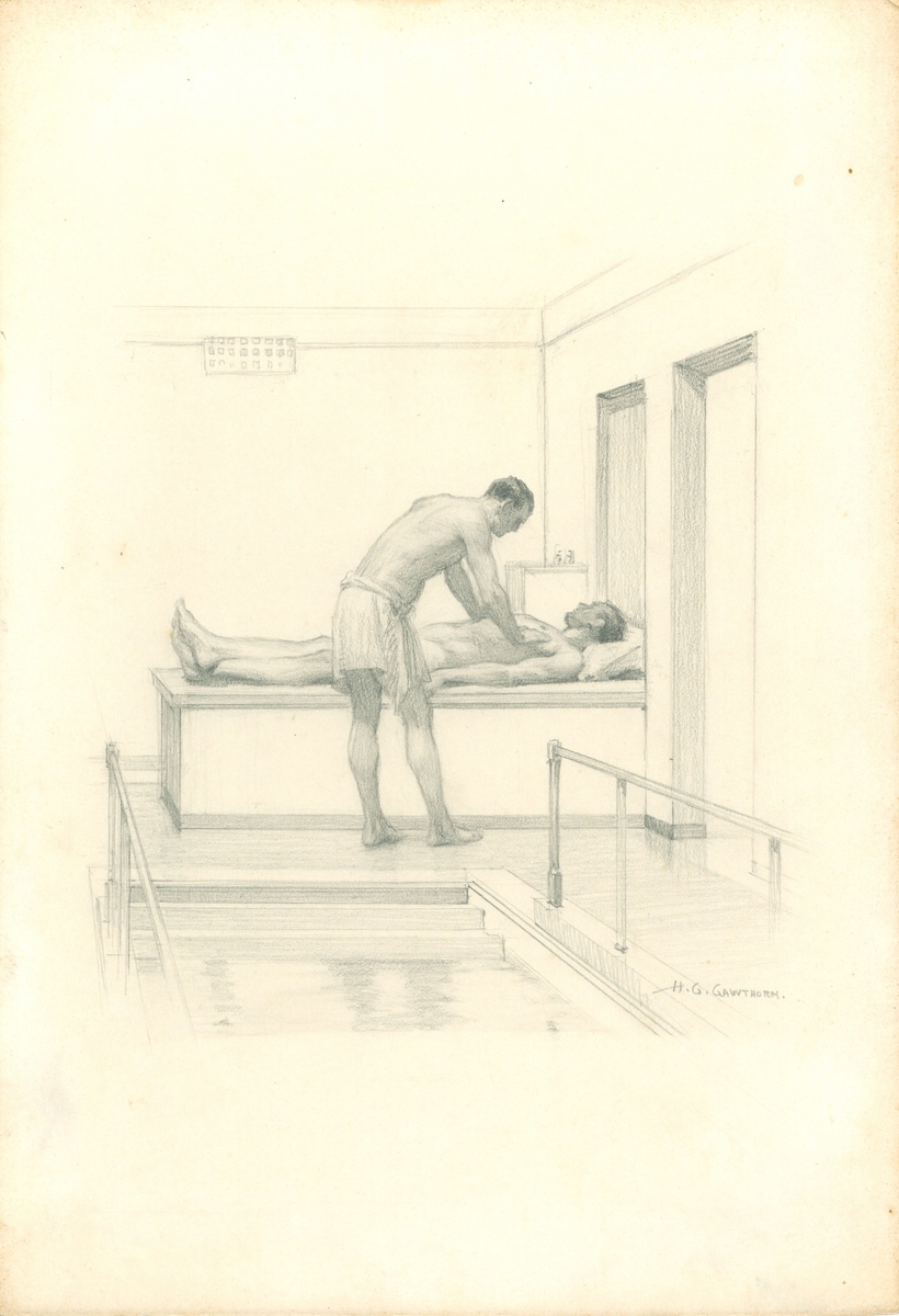 A Massage at the Pier Approach Baths, Bournemouth