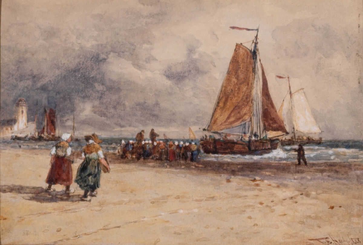 Fishing Boats, Calais Harbour