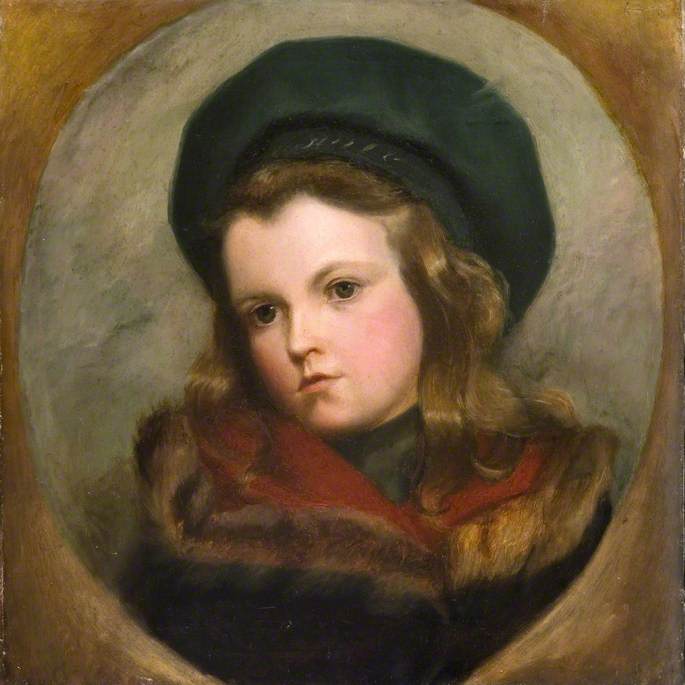 Portrait of a Young Girl in a Beret