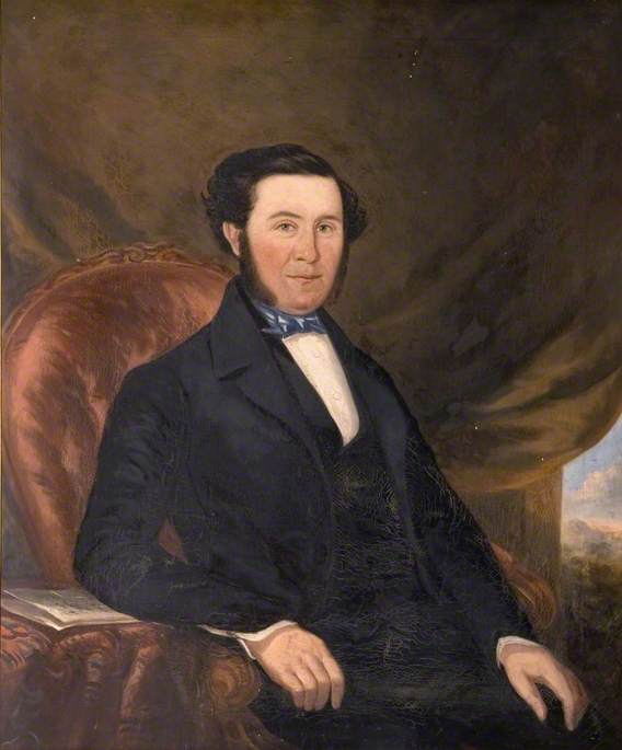 Portrait of a Tarrant Rushton Farmer