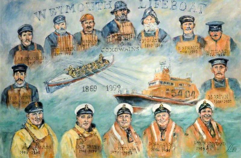 Weymouth Lifeboat Coxswains (1869–1999)