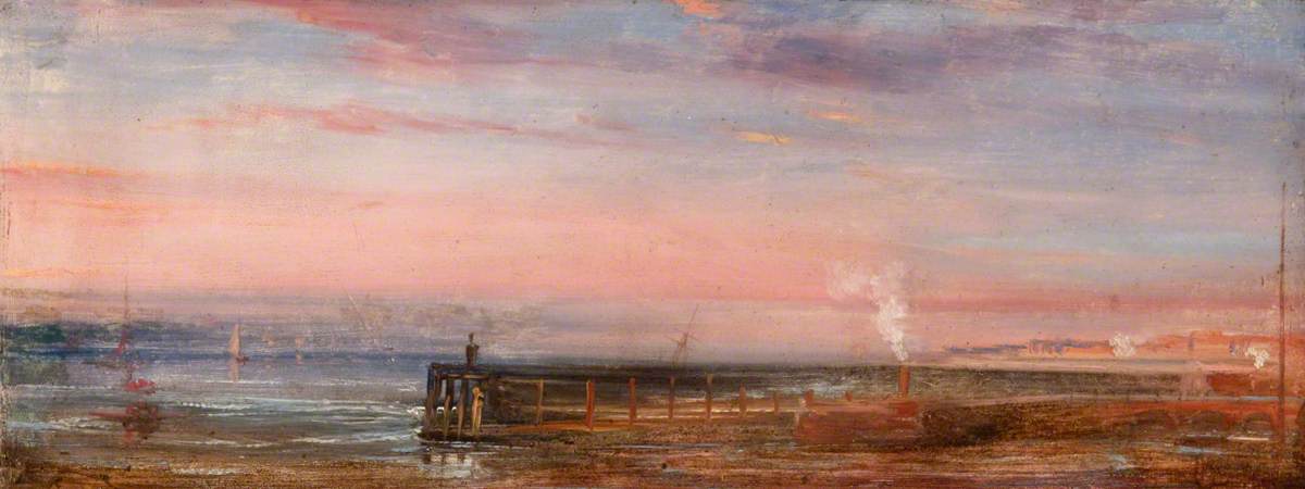 Craig Pier, Evening Landscape