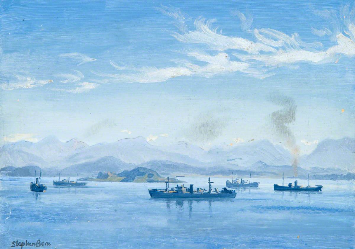 Convoy Anchorage from Lismore