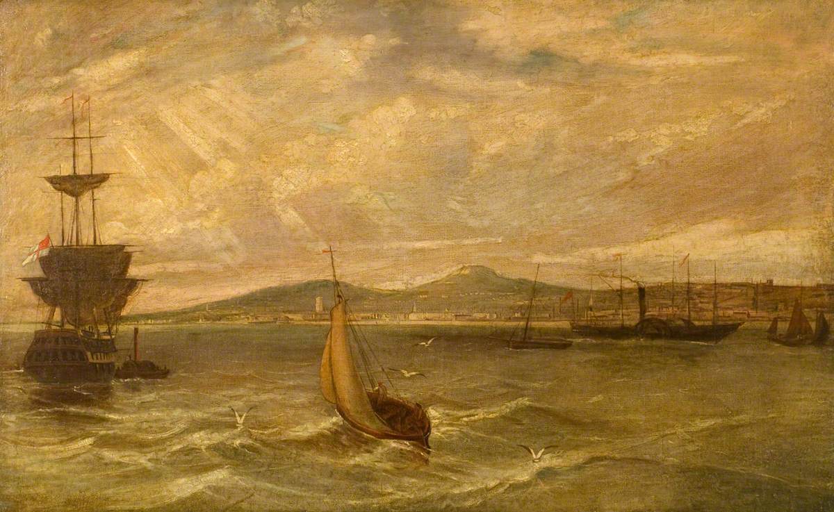 Dundee from the Roadstead, 1834