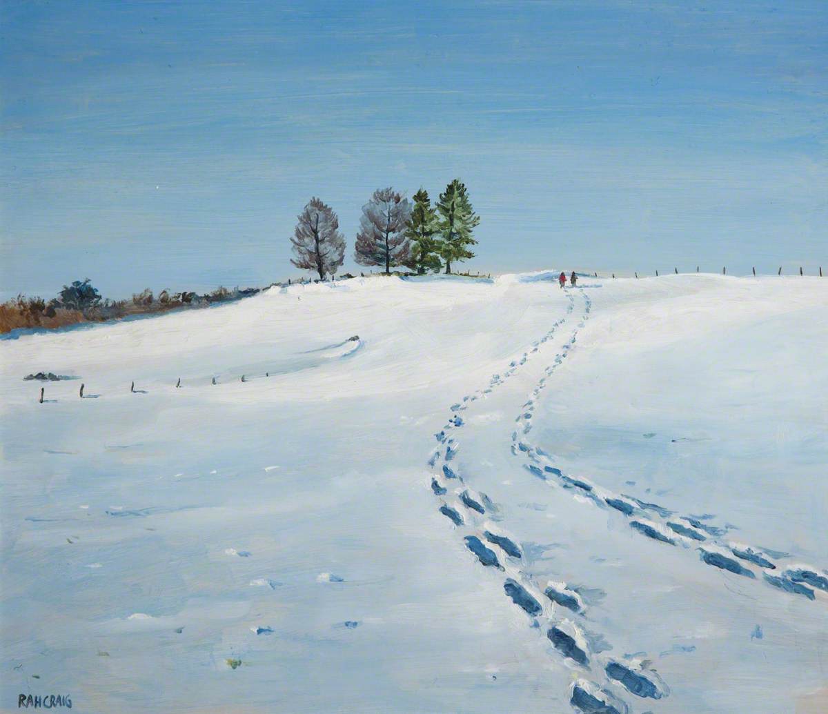 Footprints in the Snow | Art UK