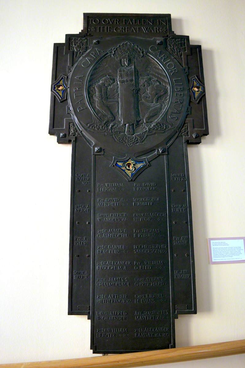 Dundee Training College War Memorial