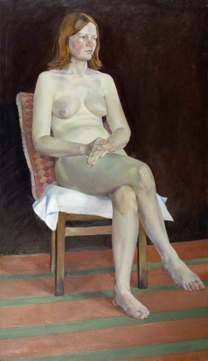 Seated Female Nude