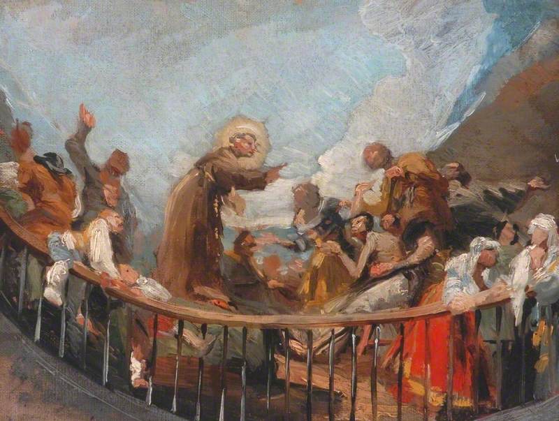 Saint Anthony Raising a Dead Man