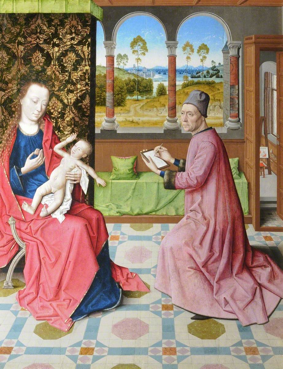 Saint Luke Drawing the Virgin Art UK