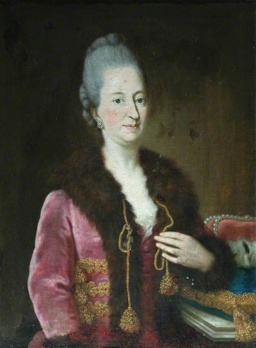 Portrait of a Polish Noblewoman in a Fur-Trimmed Coat