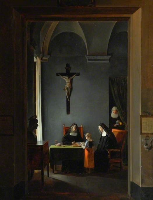 A Reading Lesson in a Convent