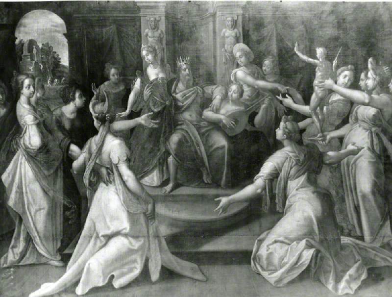 Solomon Surrounded by His Wives