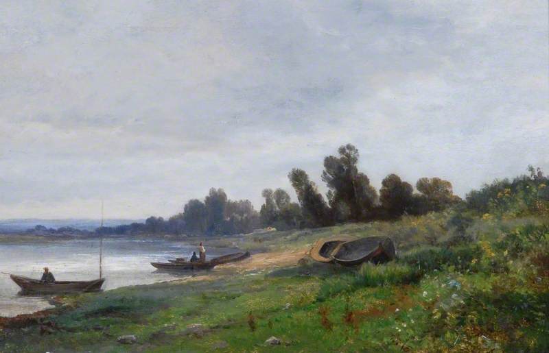 The Seine at Carrières-Saint-Denis, France