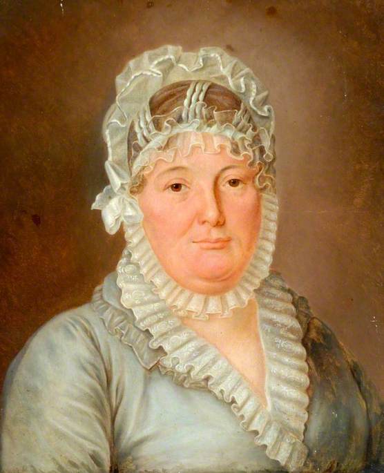Portrait of a Lady in a Grey Dress