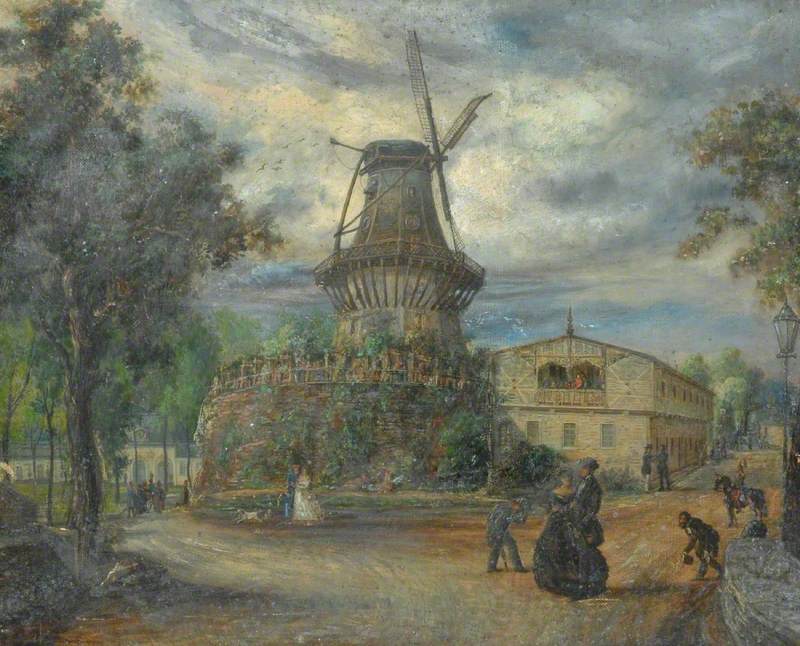 Windmill at Sanssouci, Potsdam, Germany