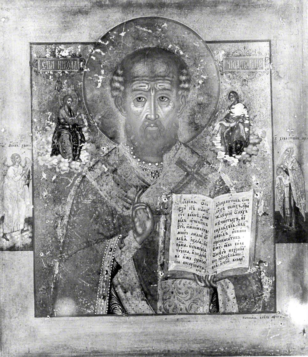 Icon with Saint Nicholas