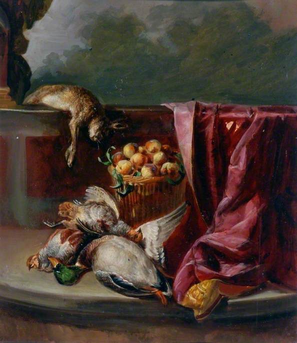 Still Life with a Green-Headed Duck