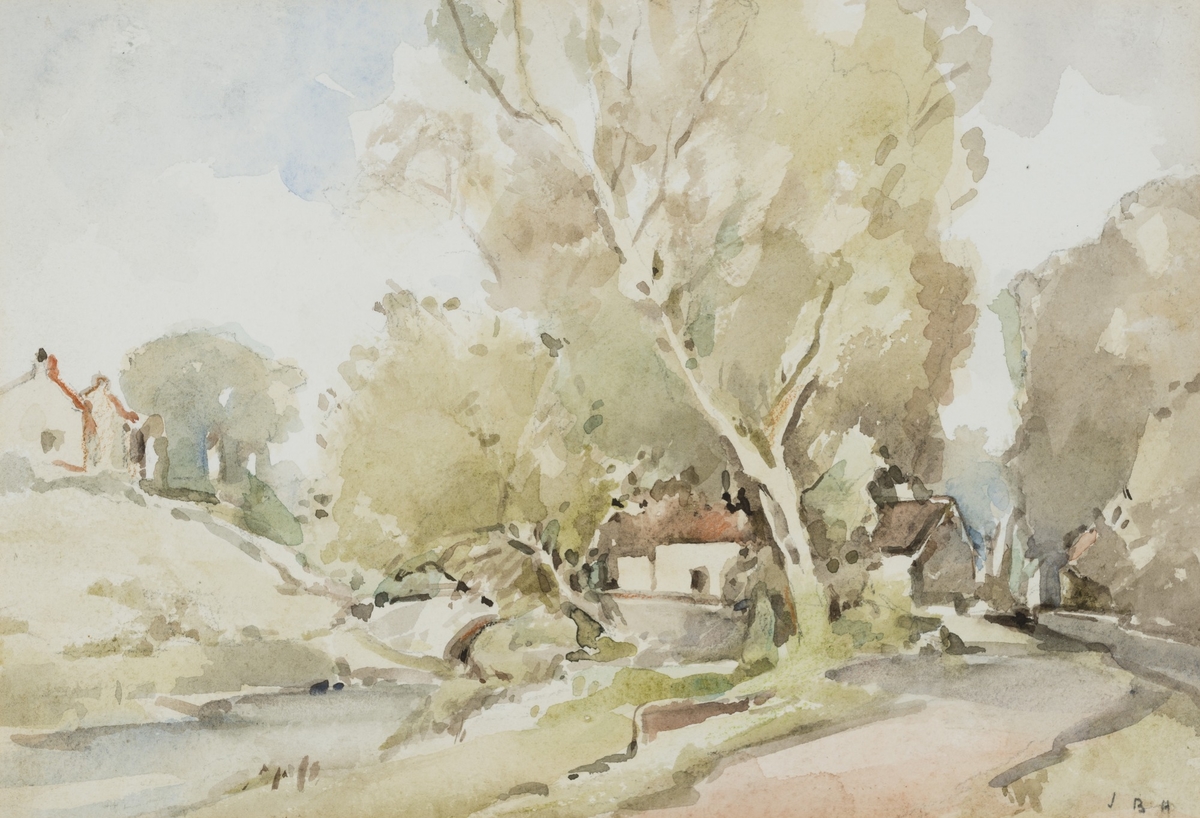 Village Scene (Untitled)