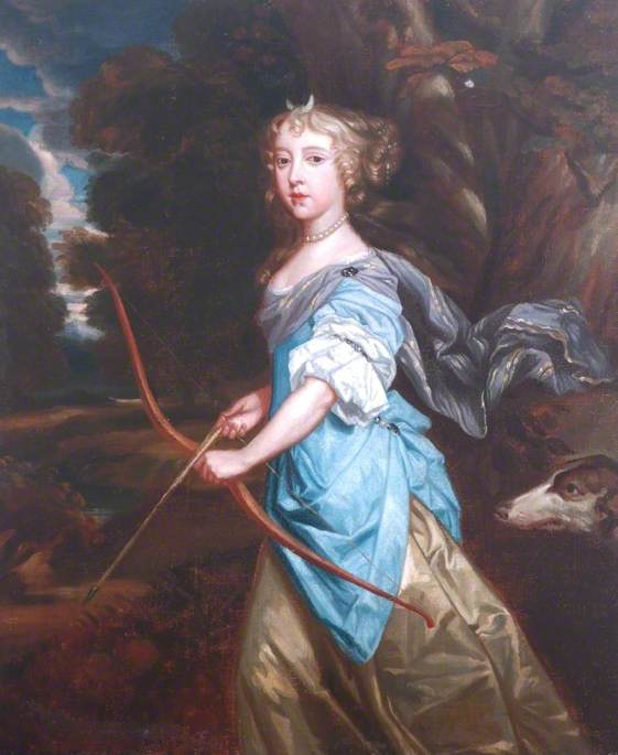 Mary II (1662–1694), when Princess Mary of York, as Diana