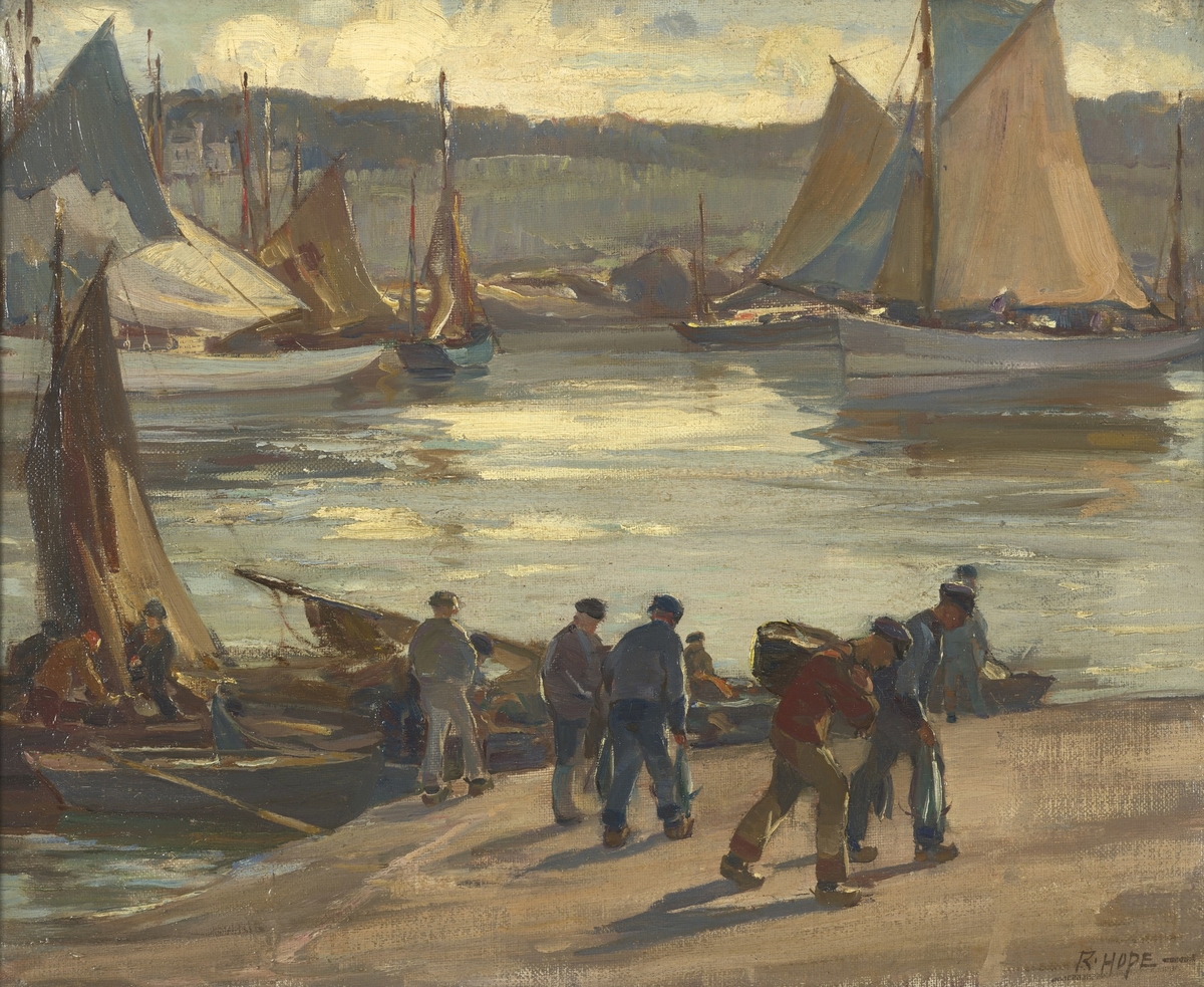 Harbour Scene, Concarneau