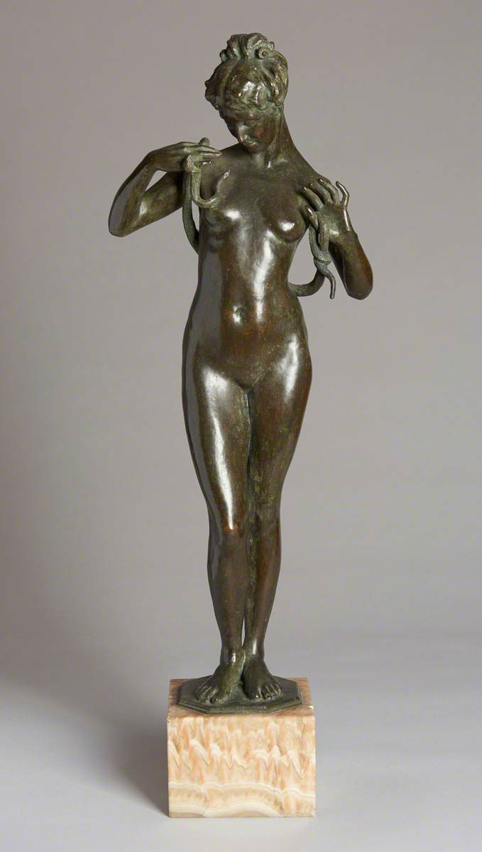 Female Nude with Serpent
