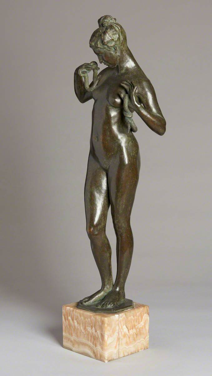 Female Nude with Serpent