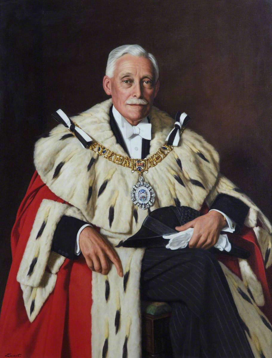 Sir Ian A. Johnston-Gilbert (1892–1974), CBE, LLD, Lord Provost of Edinburgh (1957–1960)