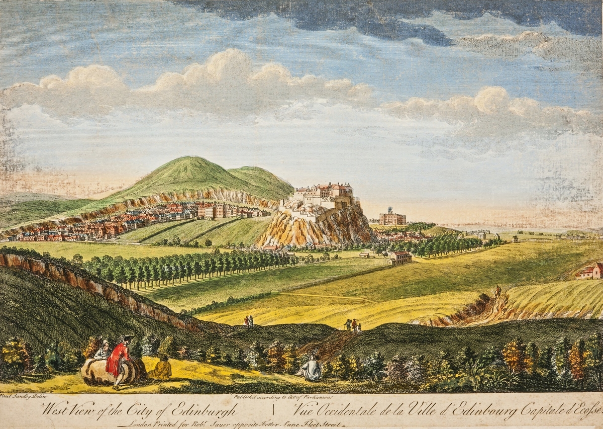 West View of the City of Edinburgh