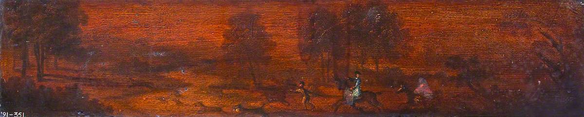 Landscape with a Hunting Scene